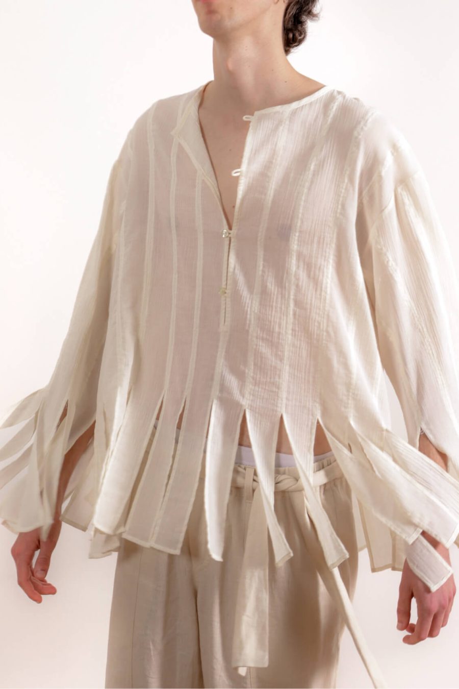 Menorca Seams Shirt Off White